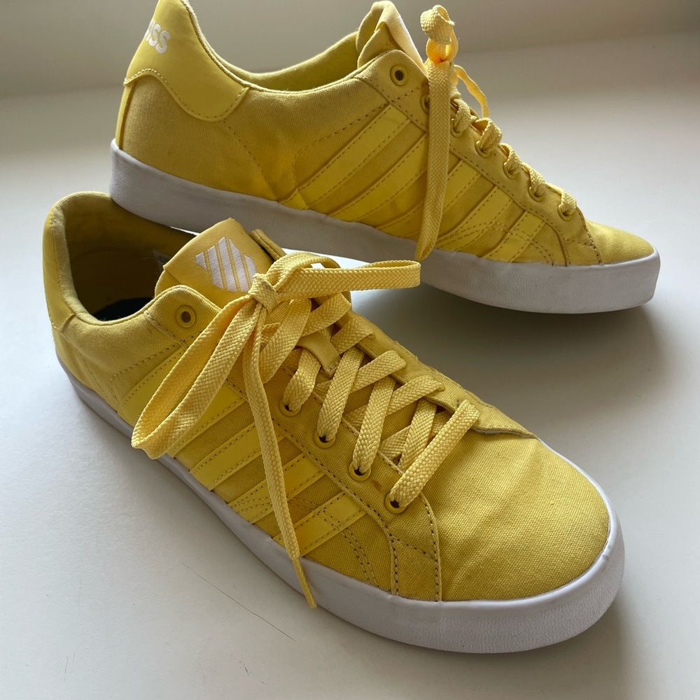 K-Swiss Yellow Sneakers SZ 8